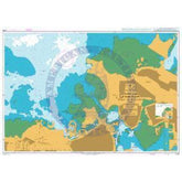 British Admiralty Nautical Chart 3735: Mina' Al Manamah and Approaches